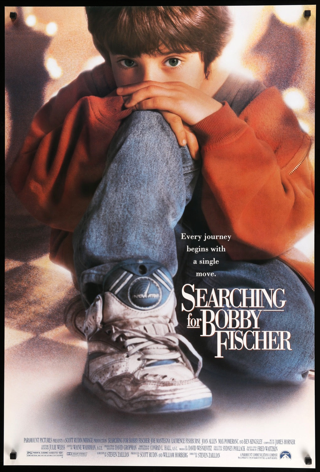 Searching for Bobby Fischer (1993) original movie poster for sale at Original Film Art - Vintage Movie Posters