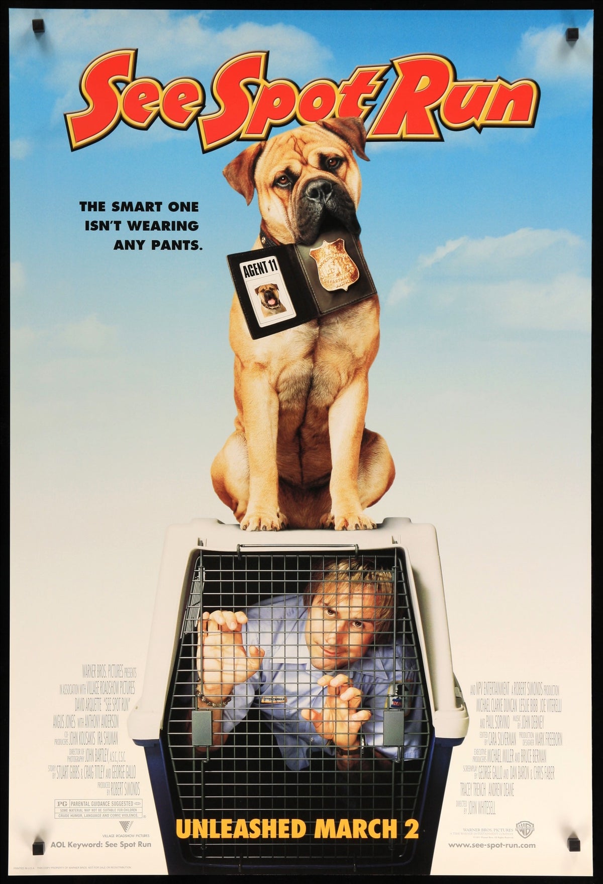 See Spot Run (2001) original movie poster for sale at Original Film Art