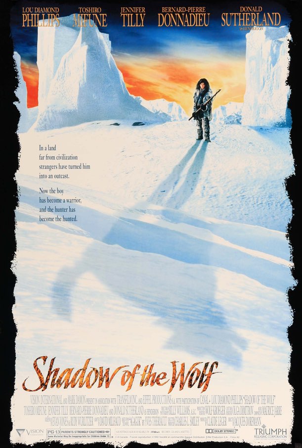 Shadow of the Wolf (1992) original movie poster for sale at Original Film Art - Vintage Movie Posters