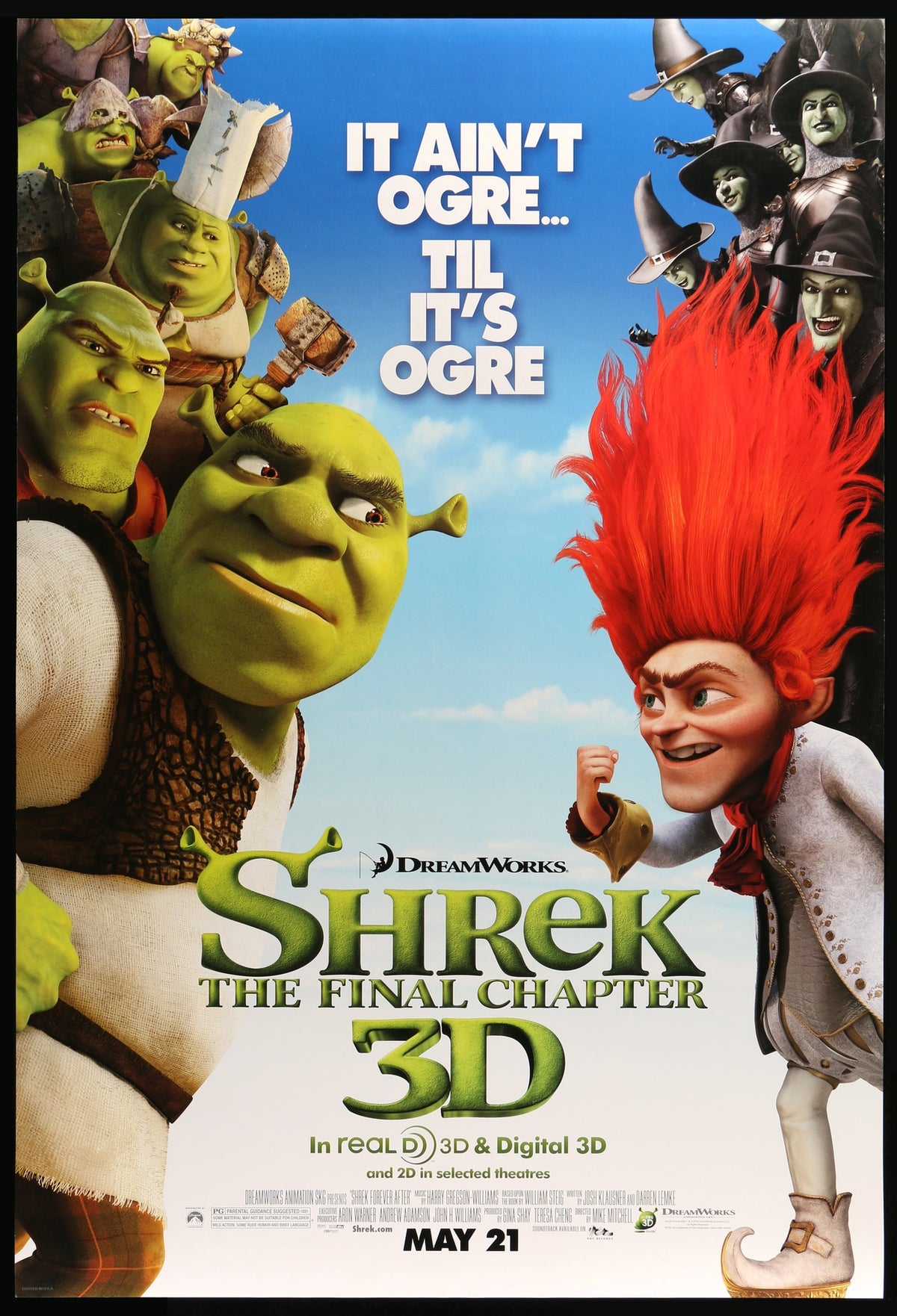 Shrek Forever After (2010) original movie poster for sale at Original Film Art - Vintage Movie Posters