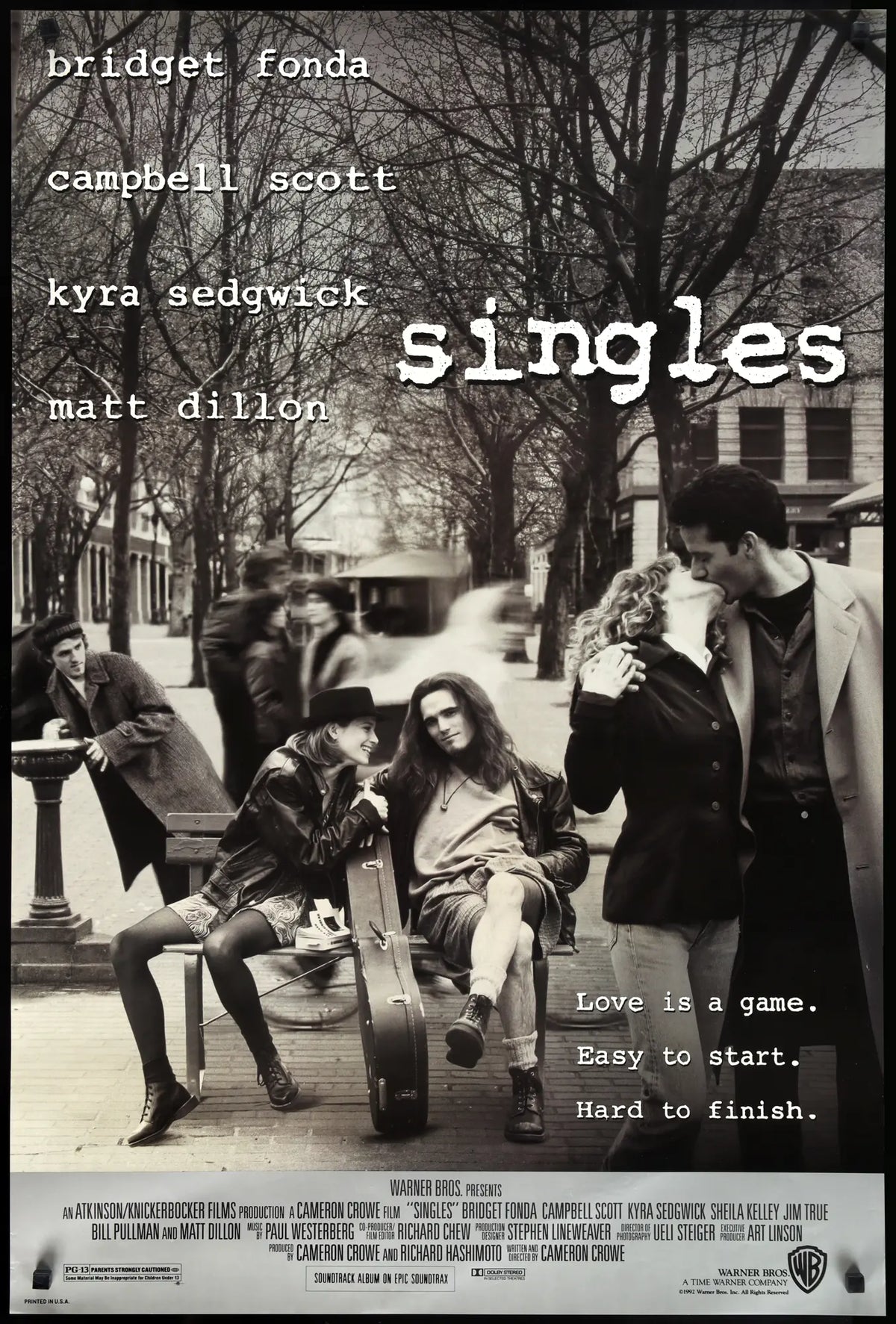 Singles (1992) original movie poster for sale at Original Film Art - Vintage Movie Posters
