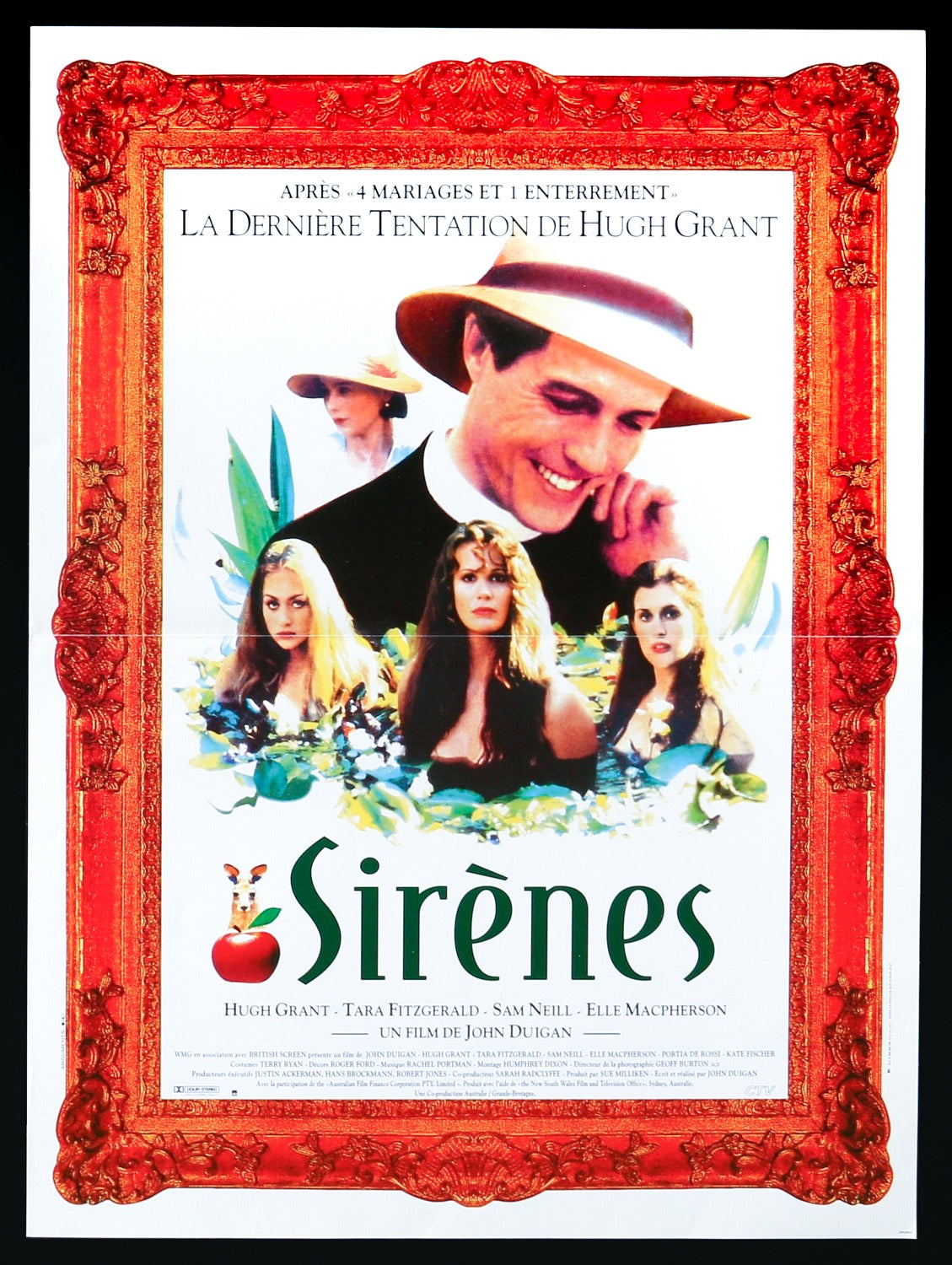 Sirens (1994) original movie poster for sale at Original Film Art - Vintage Movie Posters