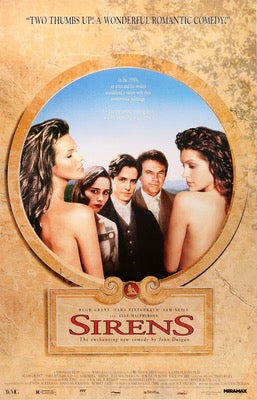 Sirens (1994) original movie poster for sale at Original Film Art - Vintage Movie Posters