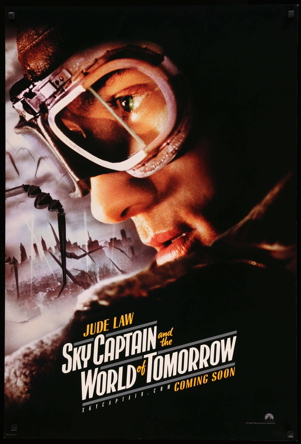 Sky Captain and the World of Tomorrow (2004) original movie poster for sale at Original Film Art