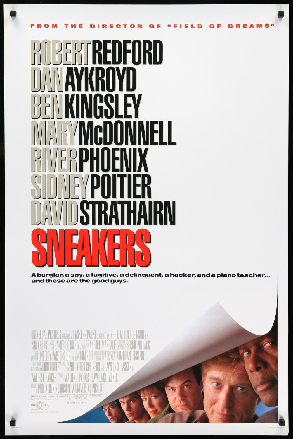Sneakers (1992) original movie poster for sale at Original Film Art - Vintage Movie Posters