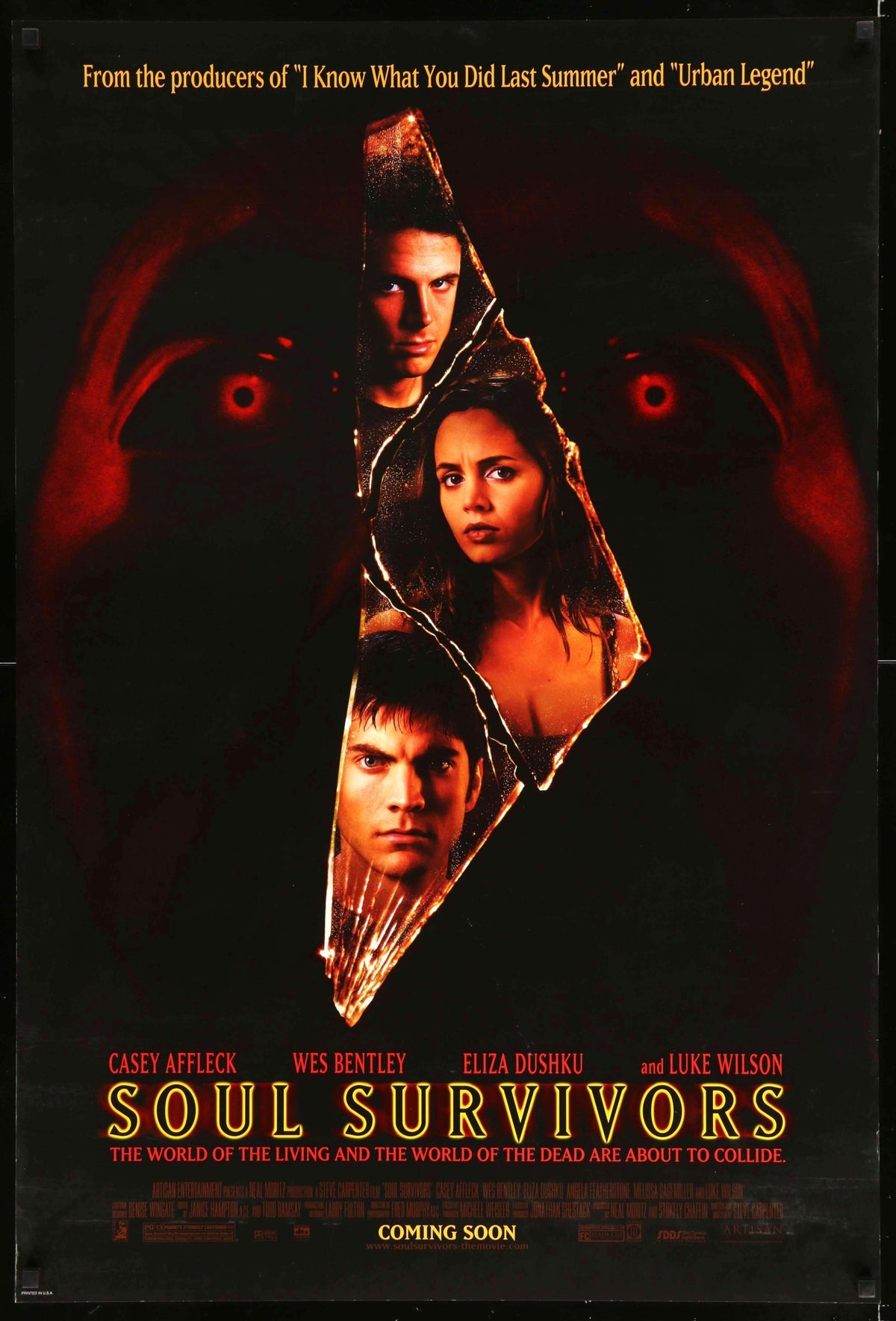 Soul Survivors (2001) original movie poster for sale at Original Film Art - Vintage Movie Posters