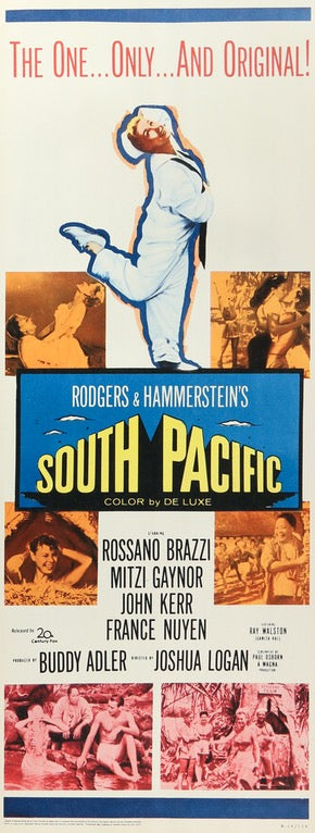 South Pacific (1958) original movie poster for sale at Original Film Art - Vintage Movie Posters