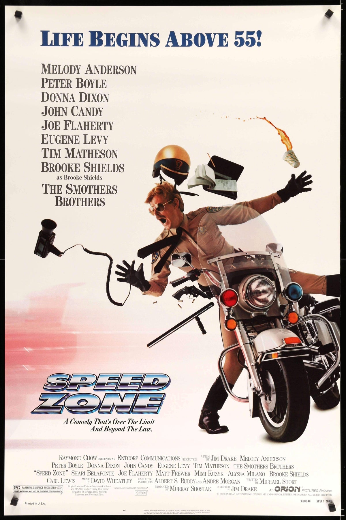 Speed Zone (1989) original movie poster for sale at Original Film Art - Vintage Movie Posters