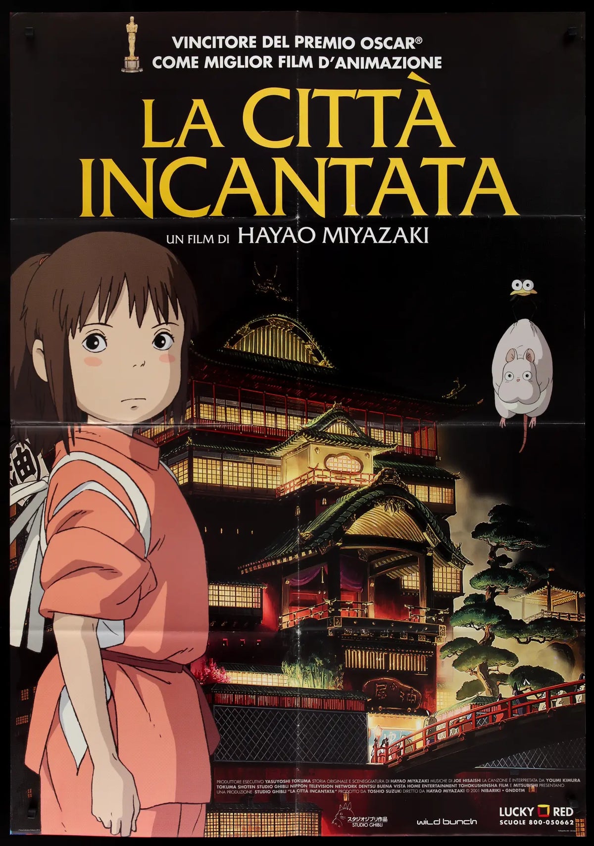 Spirited Away (2001) original movie poster for sale at Original Film Art - Vintage Movie Posters