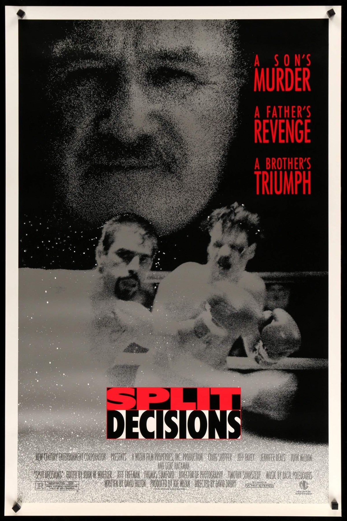 Split Decisions (1988) original movie poster for sale at Original Film Art - Vintage Movie Posters