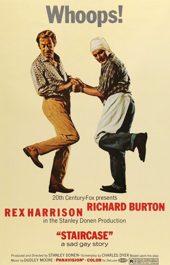 Staircase (1969) original movie poster for sale at Original Film Art - Vintage Movie Posters