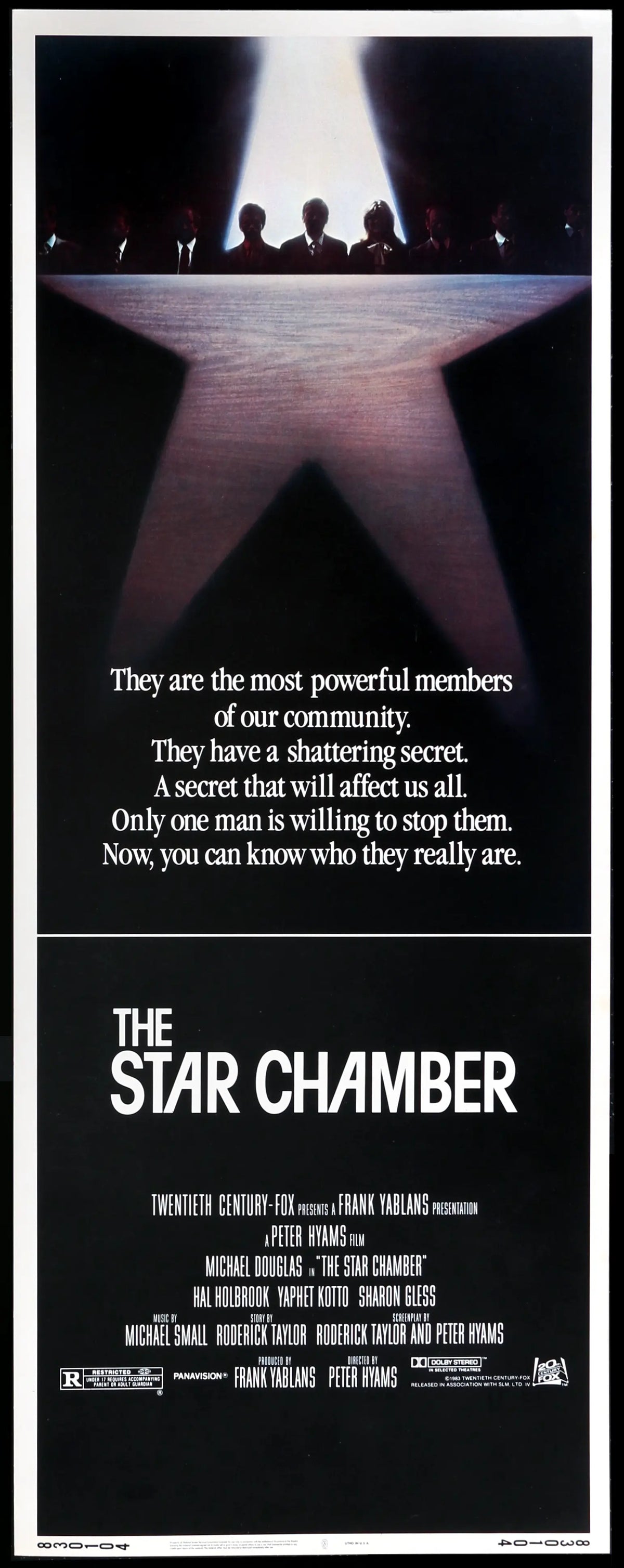 Star Chamber (1983) original movie poster for sale at Original Film Art - Vintage Movie Posters