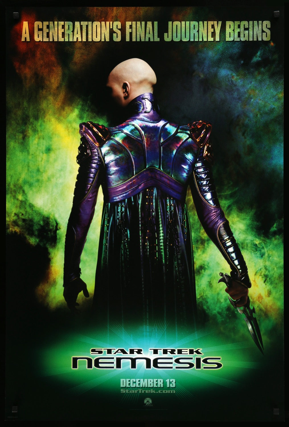 Star Trek: Nemesis (2002) original movie poster for sale at Original Film Art - Vintage Movie Posters