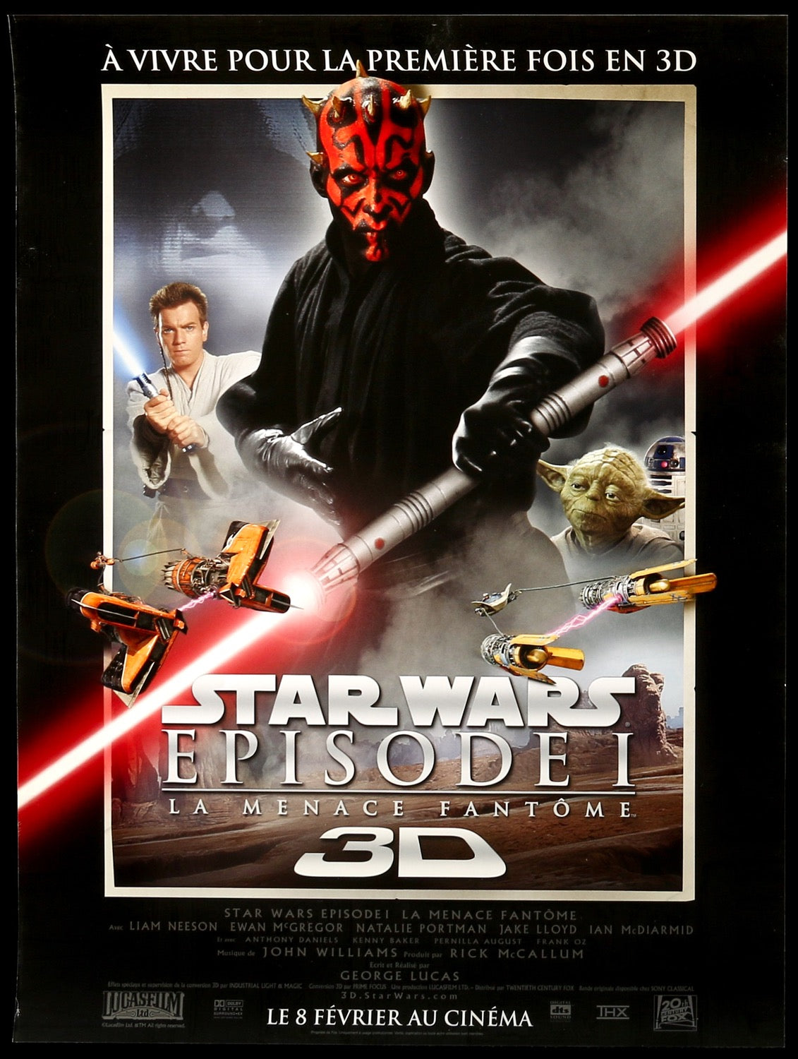 Star Wars: Episode I - The Phantom Menace (1999) original movie poster for sale at Original Film Art - Vintage Movie Posters