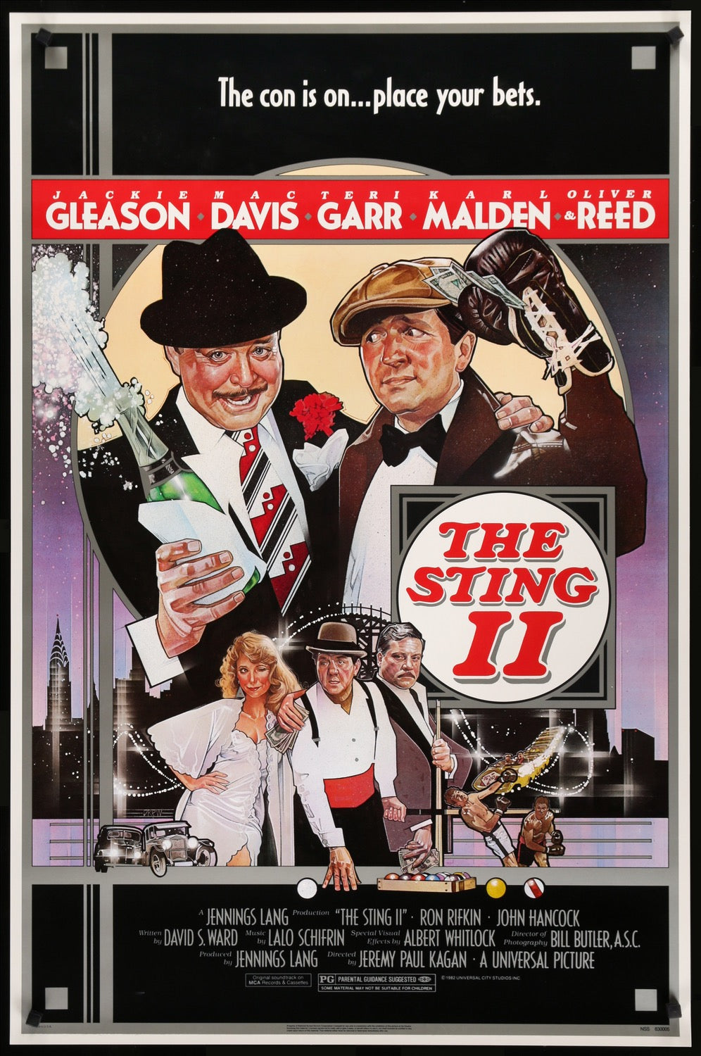 Sting II (1983) original movie poster for sale at Original Film Art - Vintage Movie Posters