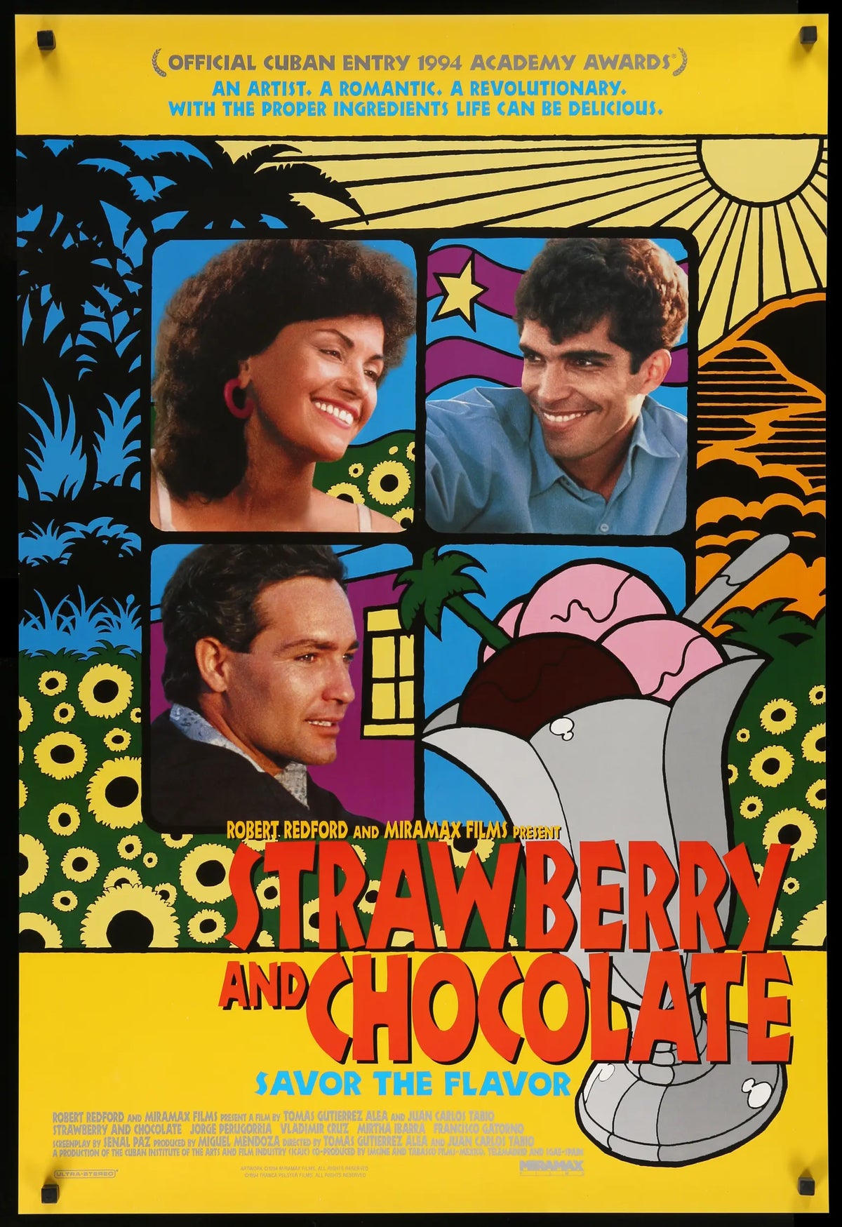 Strawberry and Chocolate (1993) original movie poster for sale at Original Film Art