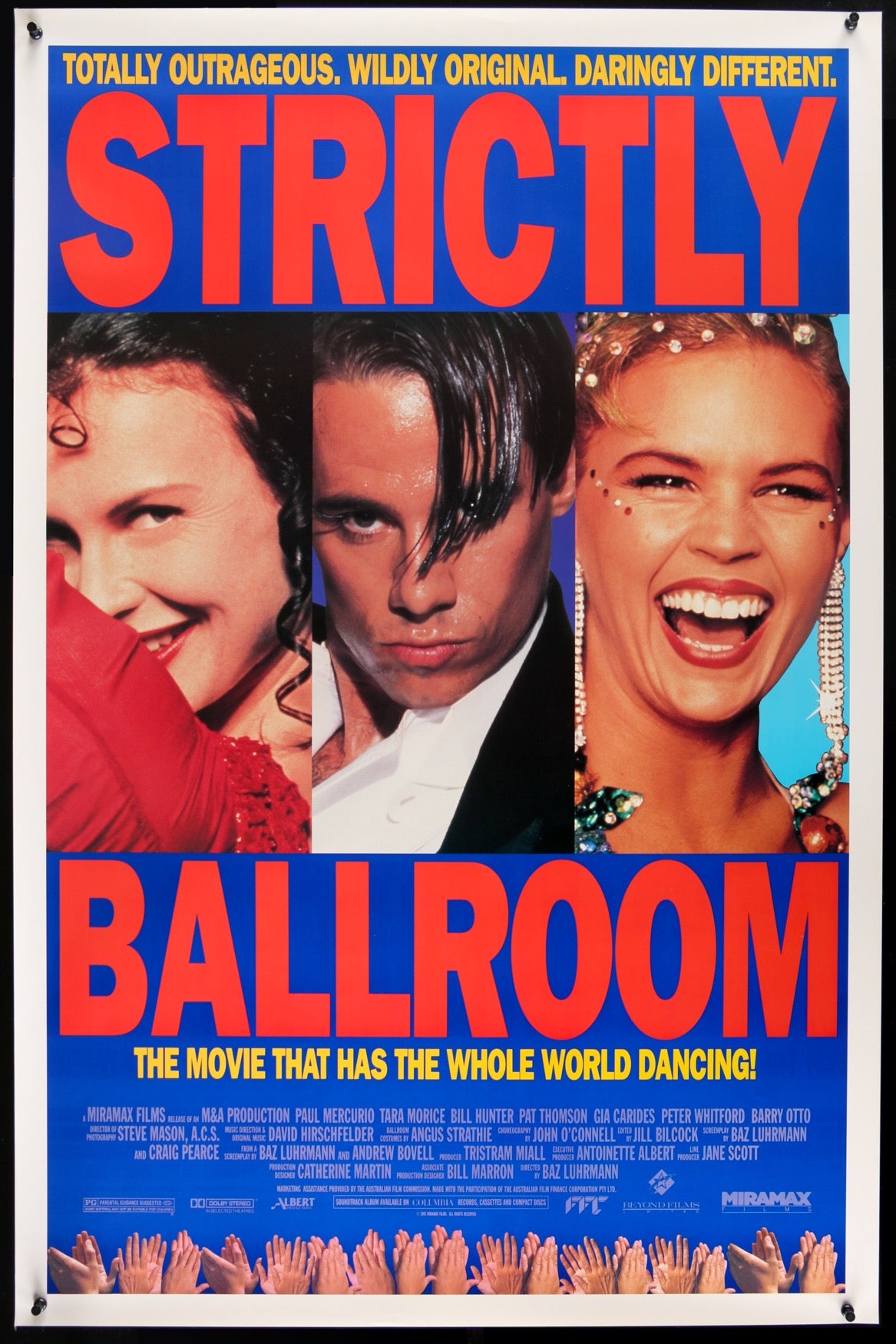 Strictly Ballroom (1992) original movie poster for sale at Original Film Art - Vintage Movie Posters