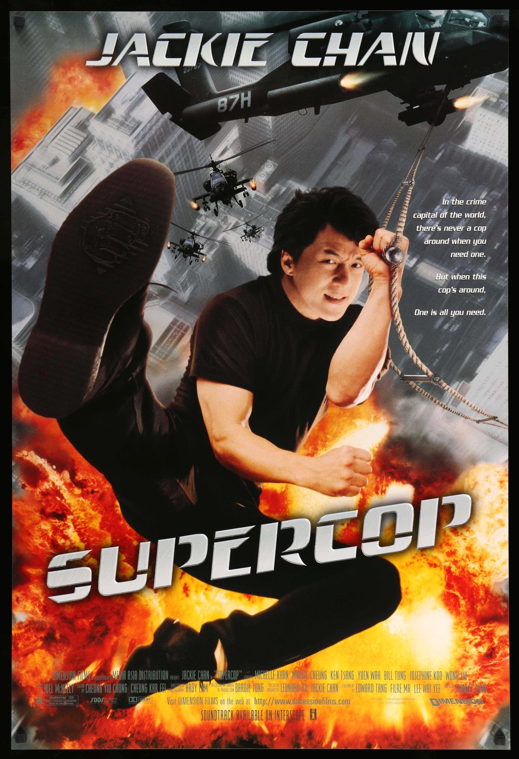 Supercop (1992) original movie poster for sale at Original Film Art - Vintage Movie Posters