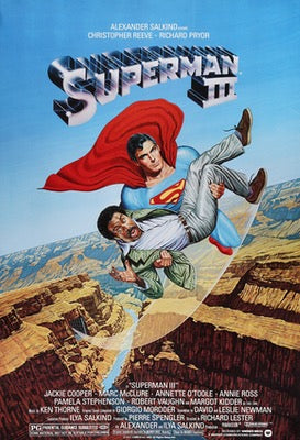 Superman III (1983) original movie poster for sale at Original Film Art - Vintage Movie Posters