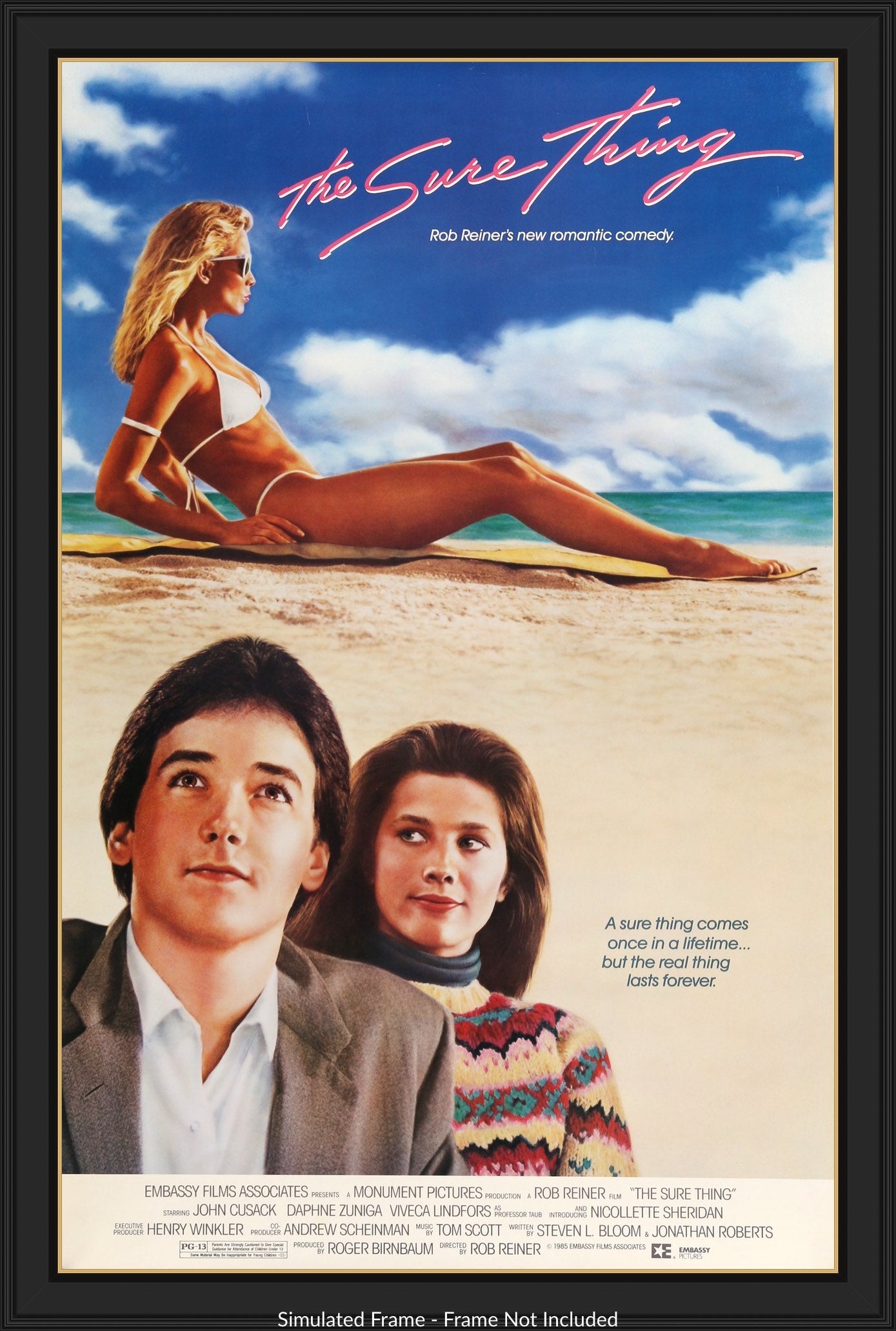 Sure Thing (1985) original movie poster for sale at Original Film Art - Vintage Movie Posters