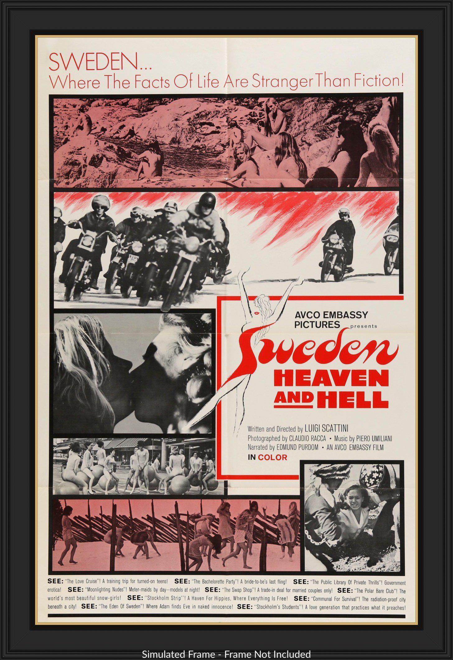 Sweden: Heaven and Hell (1968) original movie poster for sale at Original Film Art