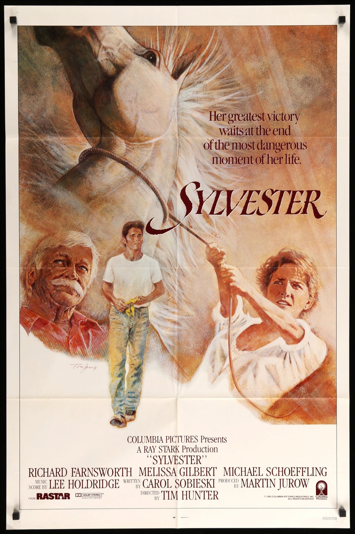 Sylvester (1985) original movie poster for sale at Original Film Art - Vintage Movie Posters