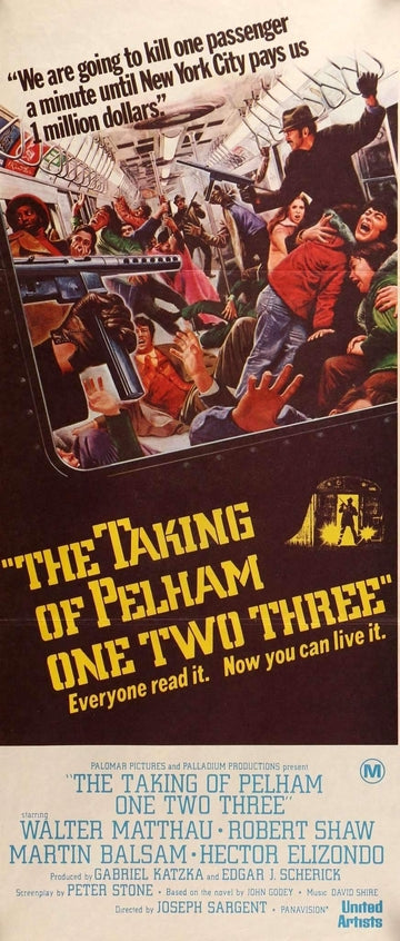 Taking of Pelham One Two Three (1974) original movie poster for sale at Original Film Art - Vintage Movie Posters