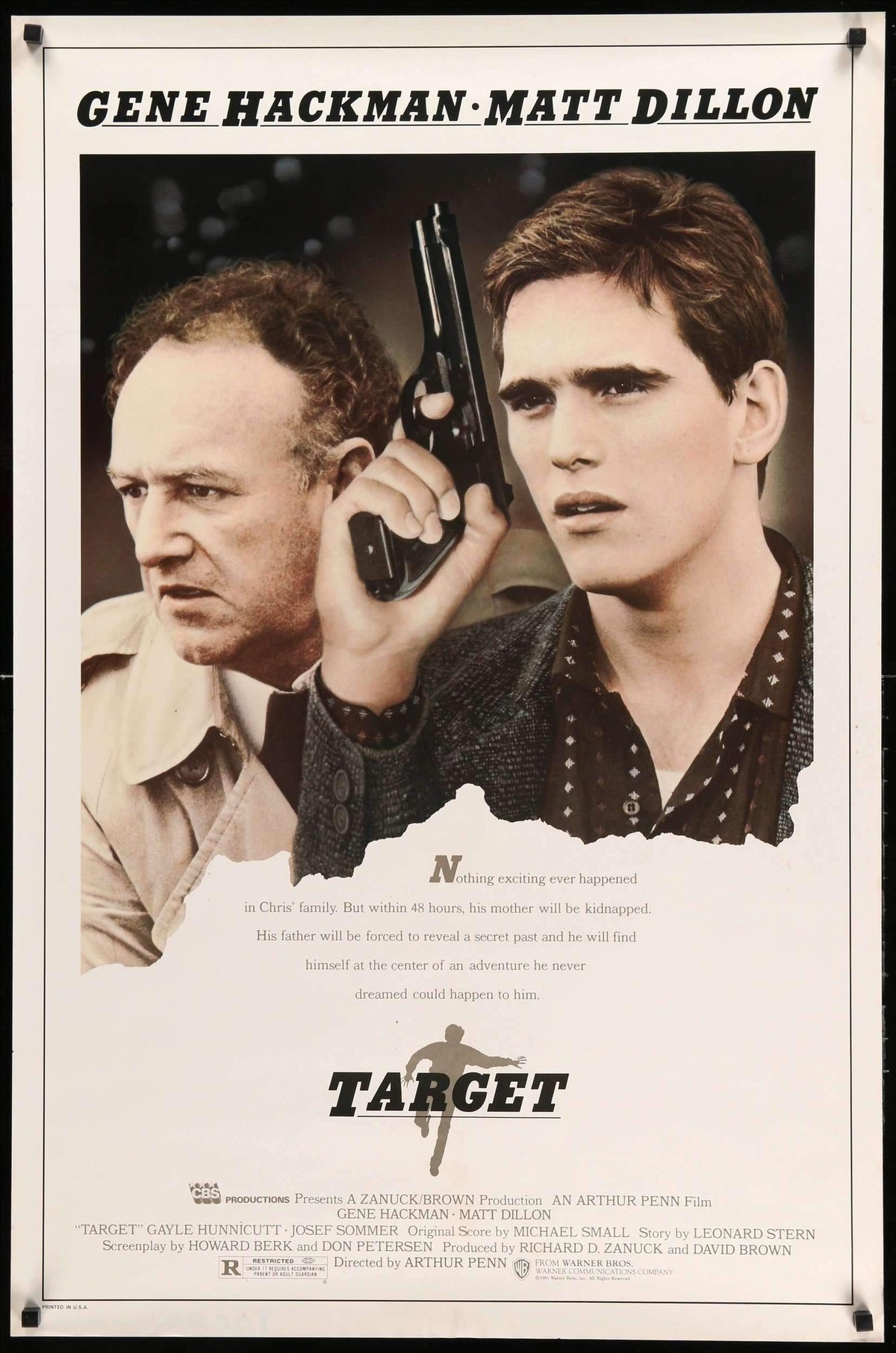 Target (1985) original movie poster for sale at Original Film Art