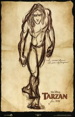 Tarzan (1999) original movie poster for sale at Original Film Art - Vintage Movie Posters