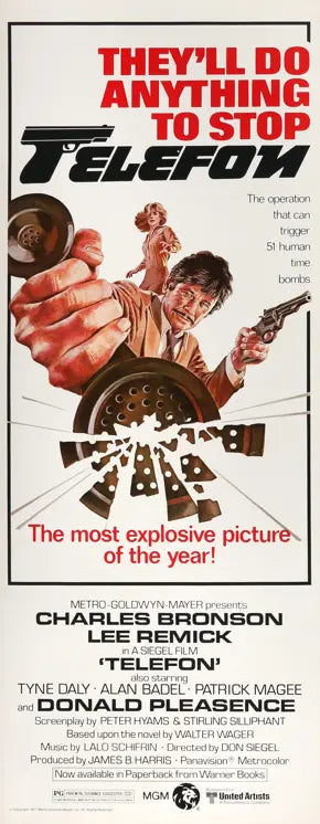 Telefon (1977) original movie poster for sale at Original Film Art - Vintage Movie Posters