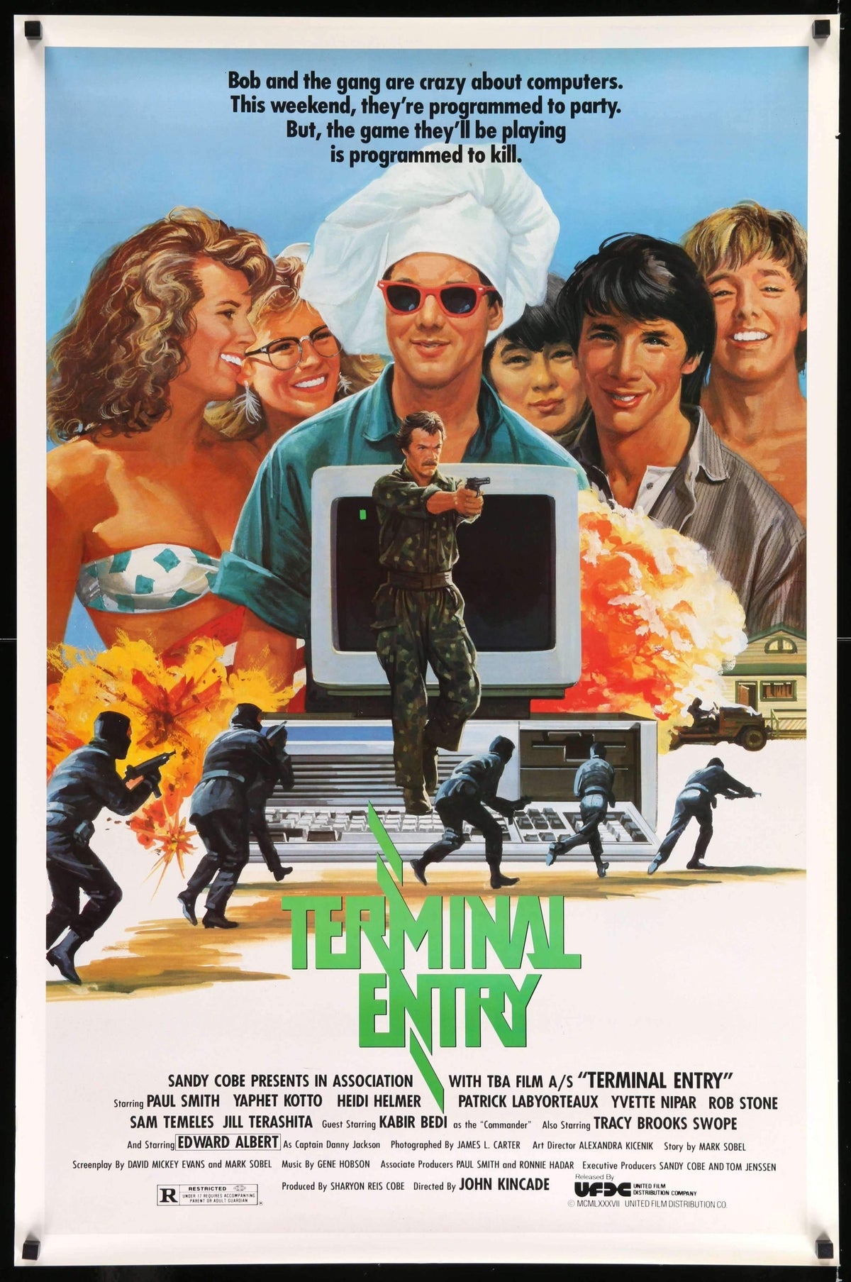 Terminal Entry (1987) original movie poster for sale at Original Film Art