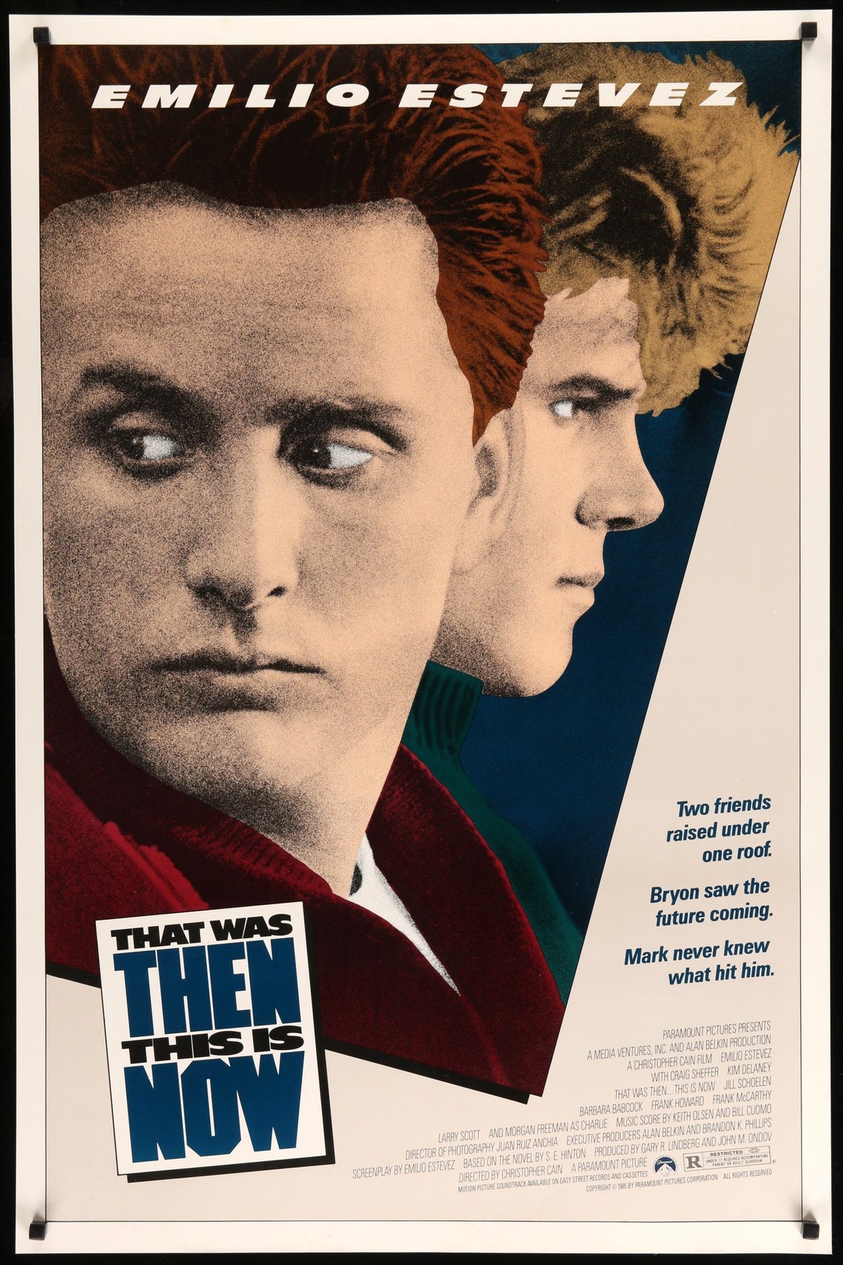 That Was Then...This is Now (1985) original movie poster for sale at Original Film Art - Vintage Movie Posters