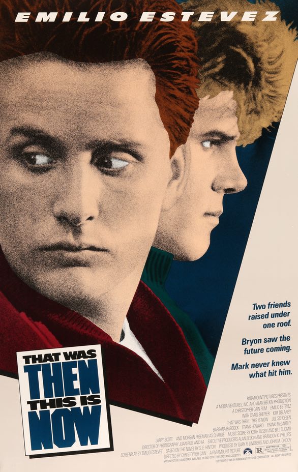 That Was Then...This is Now (1985) original movie poster for sale at Original Film Art - Vintage Movie Posters