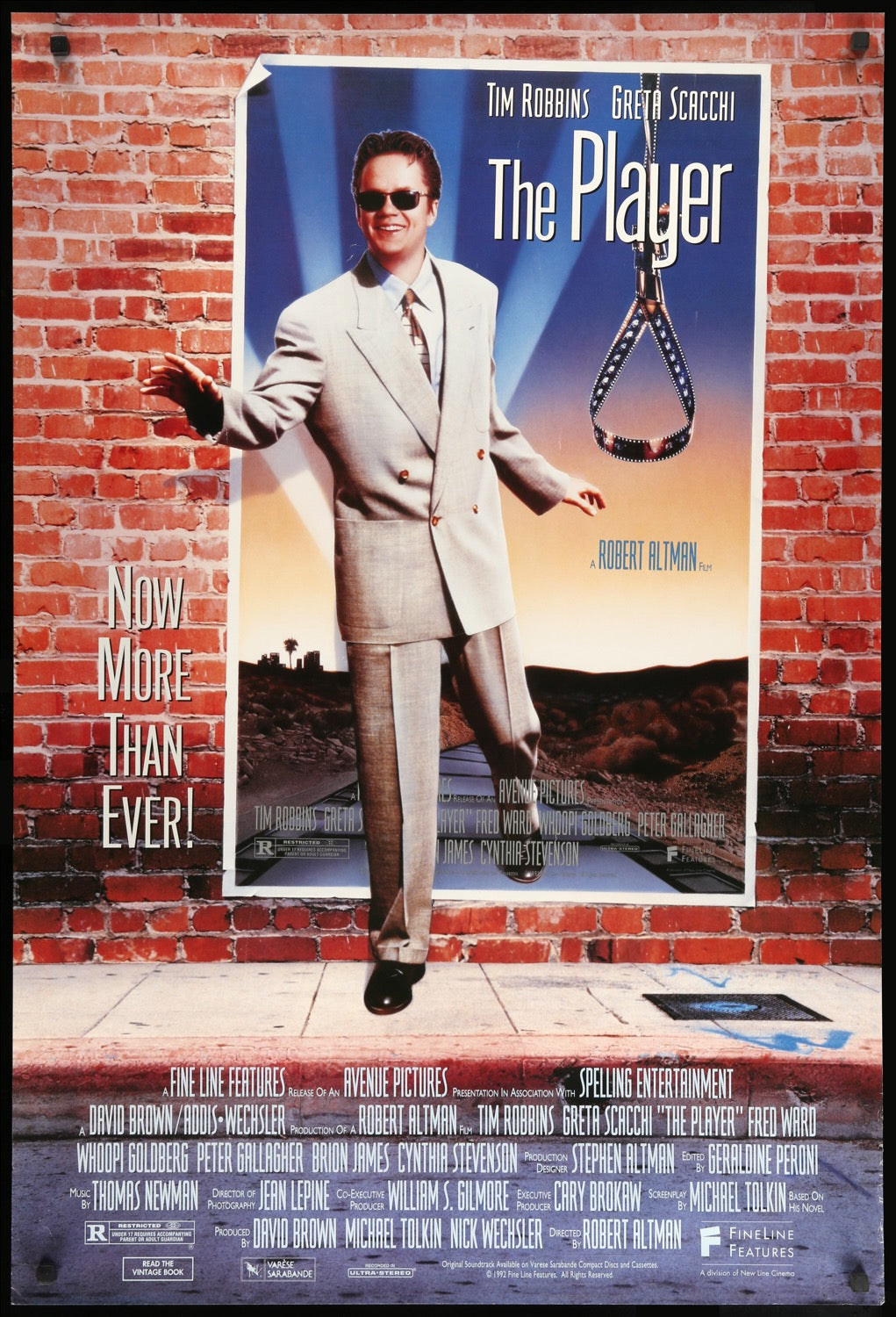 Player (1992) original movie poster for sale at Original Film Art - Vintage Movie Posters