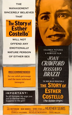 Story of Esther Costello (1957) original movie poster for sale at Original Film Art