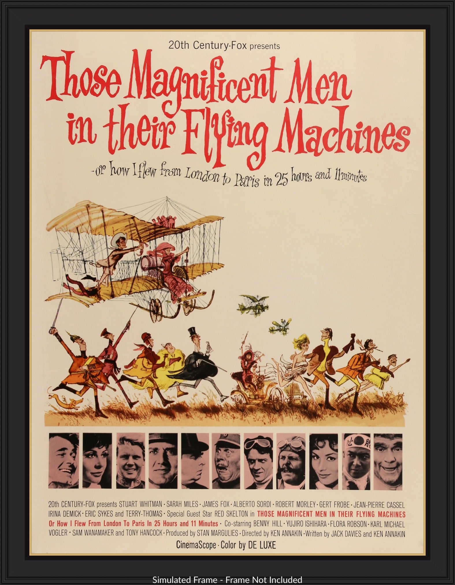 Those Magnificent Men in Their Flying Machines (1965) original movie poster for sale at Original Film Art - Vintage Movie Posters