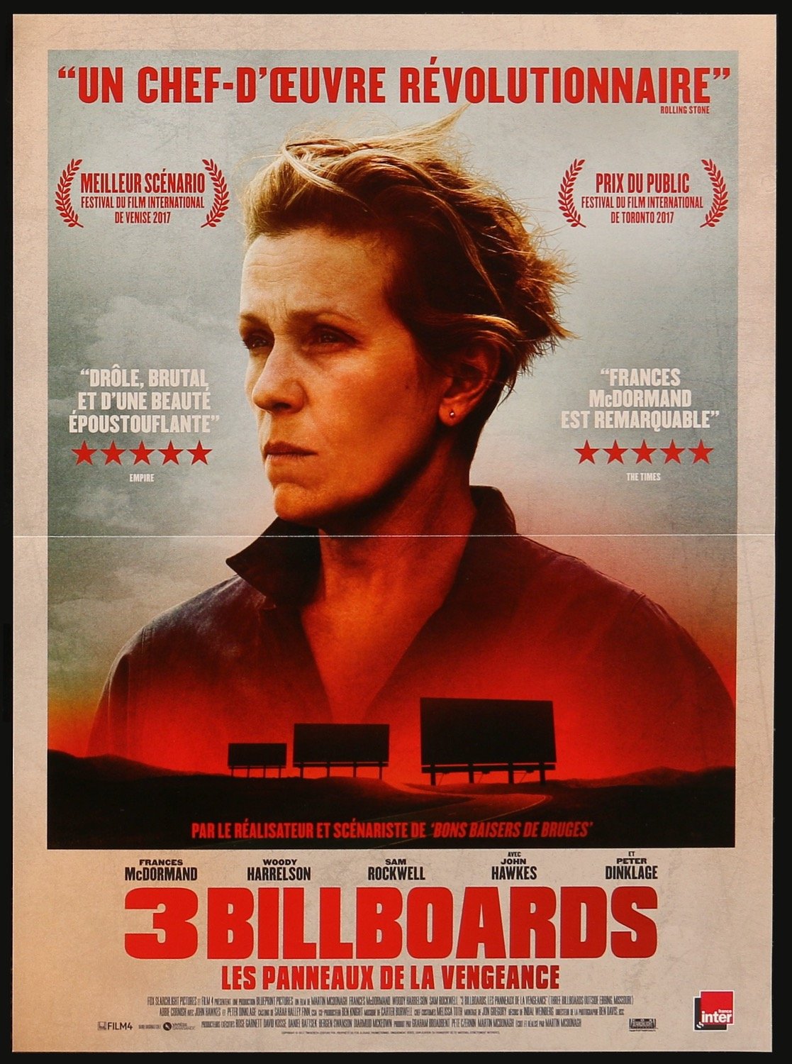 Three Billboards Outside Ebbing, Missouri (2017) original movie poster for sale at Original Film Art