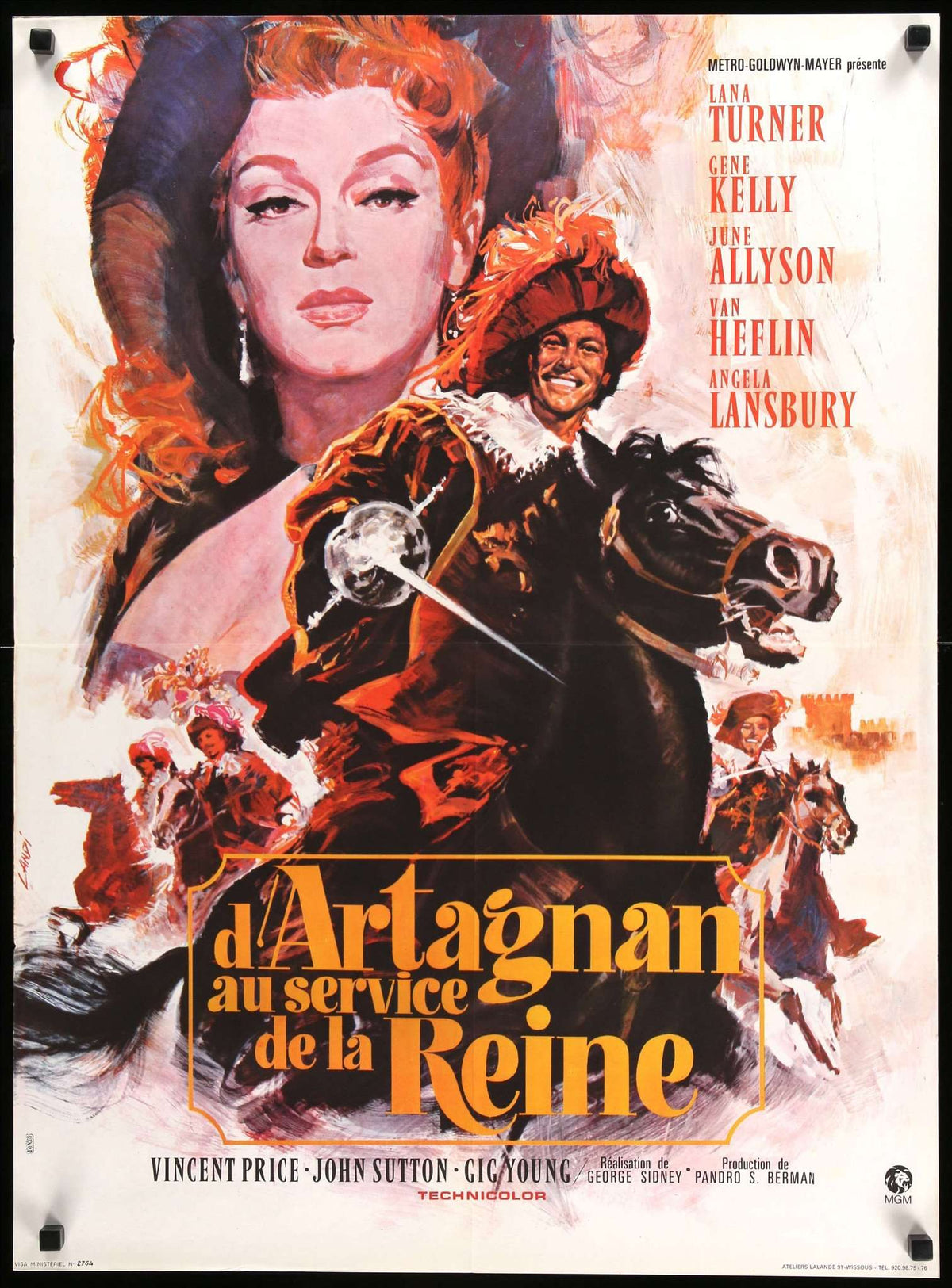 Three Musketeers (1948) original movie poster for sale at Original Film Art - Vintage Movie Posters