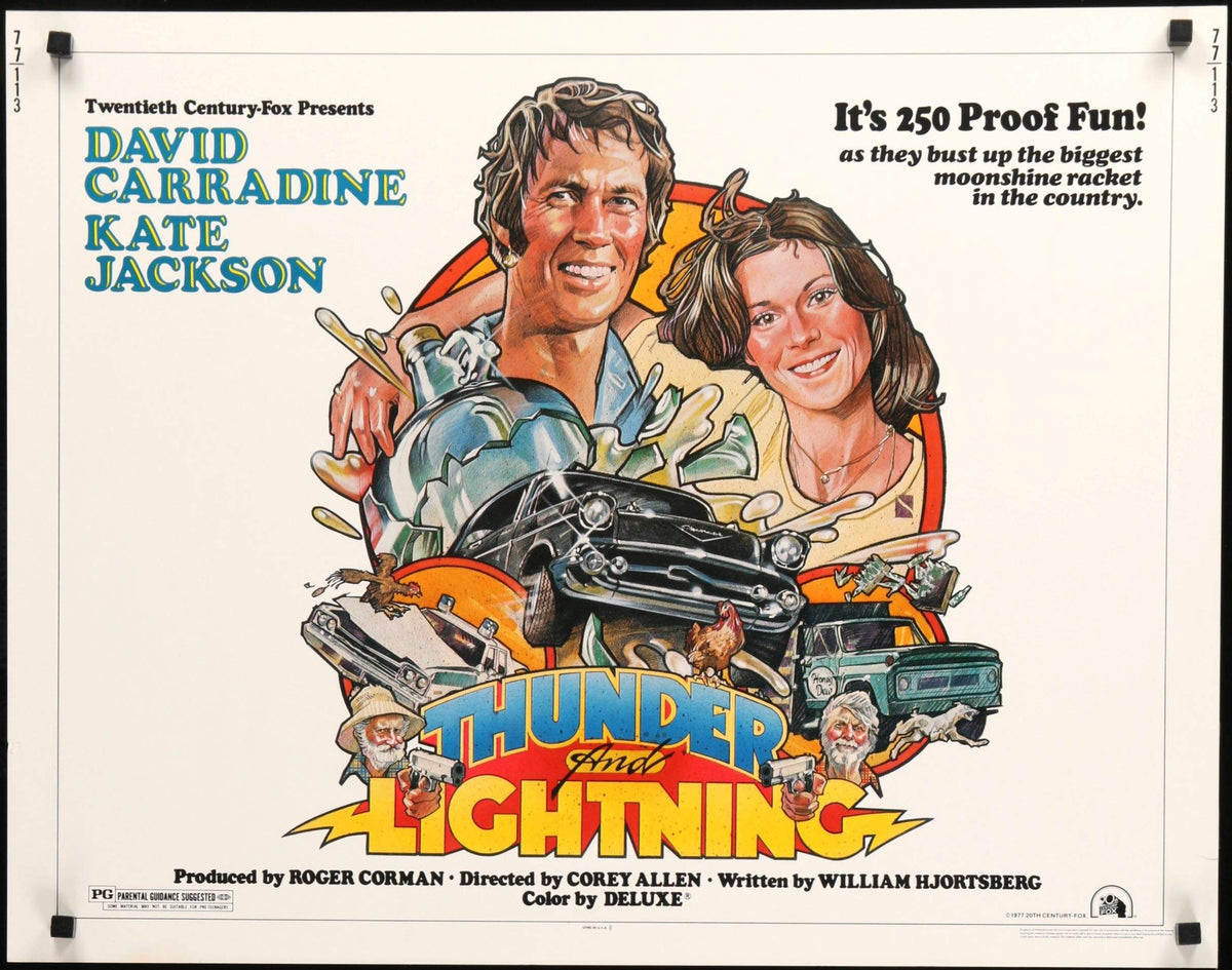 Thunder and Lighting (1977) original movie poster for sale at Original Film Art - Vintage Movie Posters