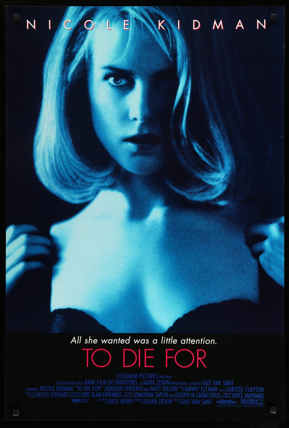 To Die For (1995) original movie poster for sale at Original Film Art - Vintage Movie Posters