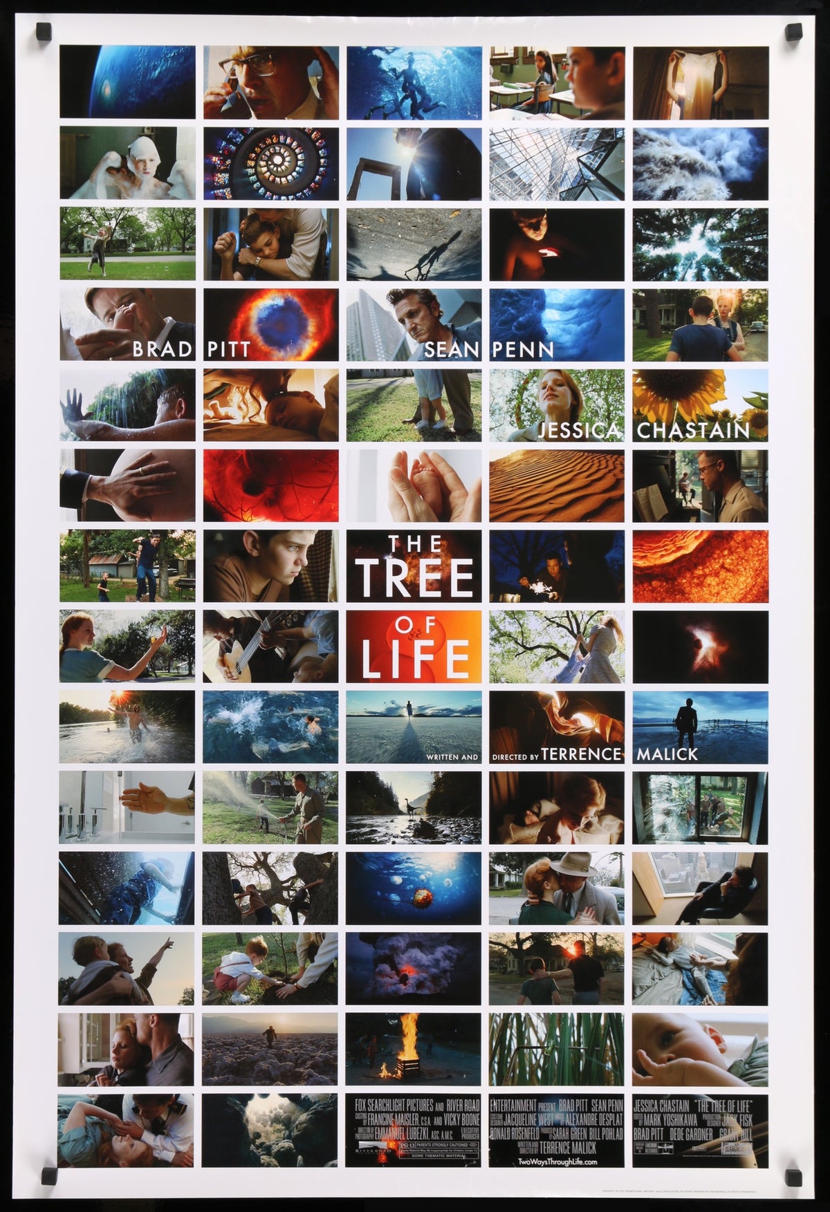 Tree of Life (2011) original movie poster for sale at Original Film Art - Vintage Movie Posters
