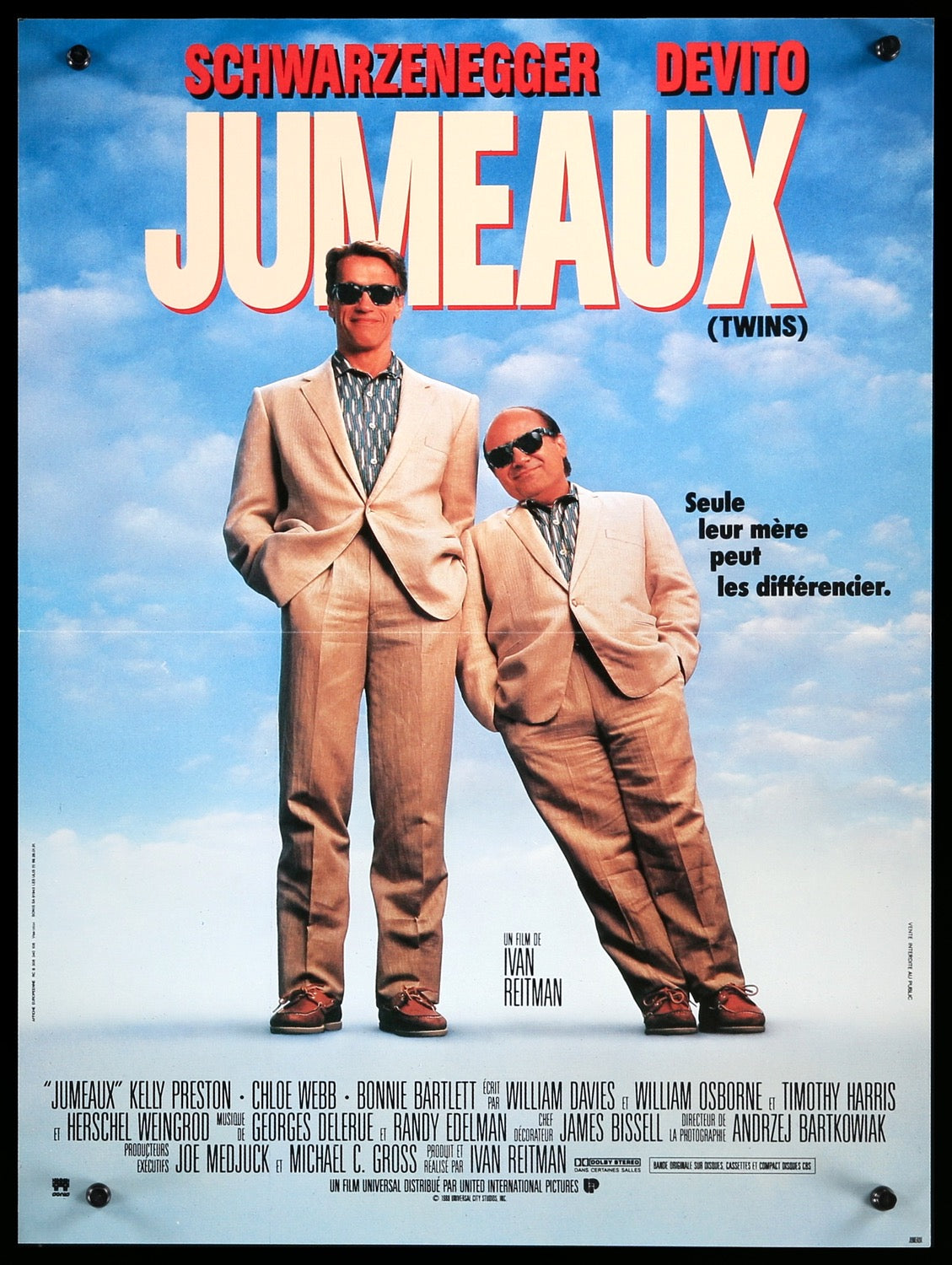Twins (1988) original movie poster for sale at Original Film Art - Vintage Movie Posters