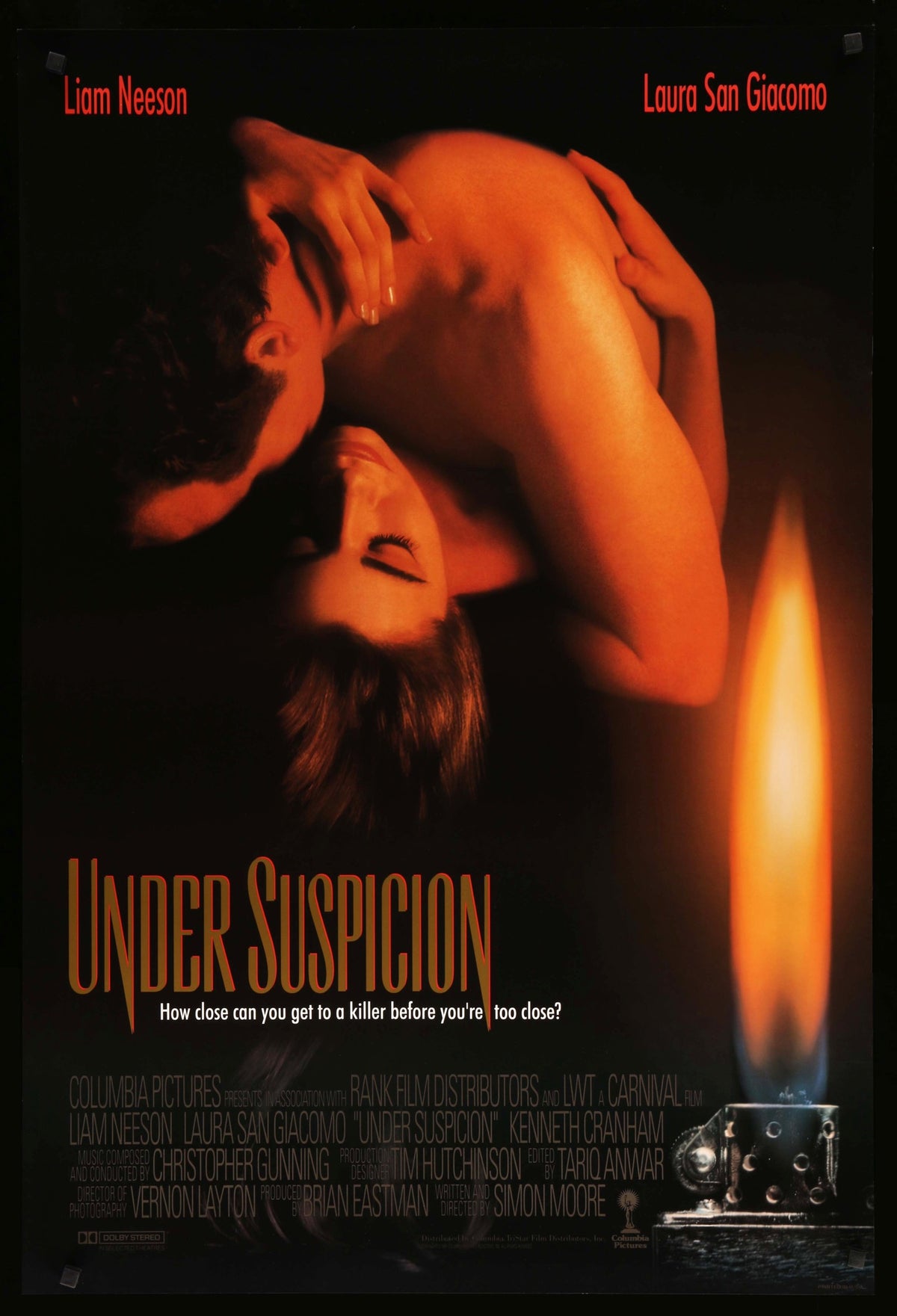 Under Suspicion (1991) original movie poster for sale at Original Film Art - Vintage Movie Posters