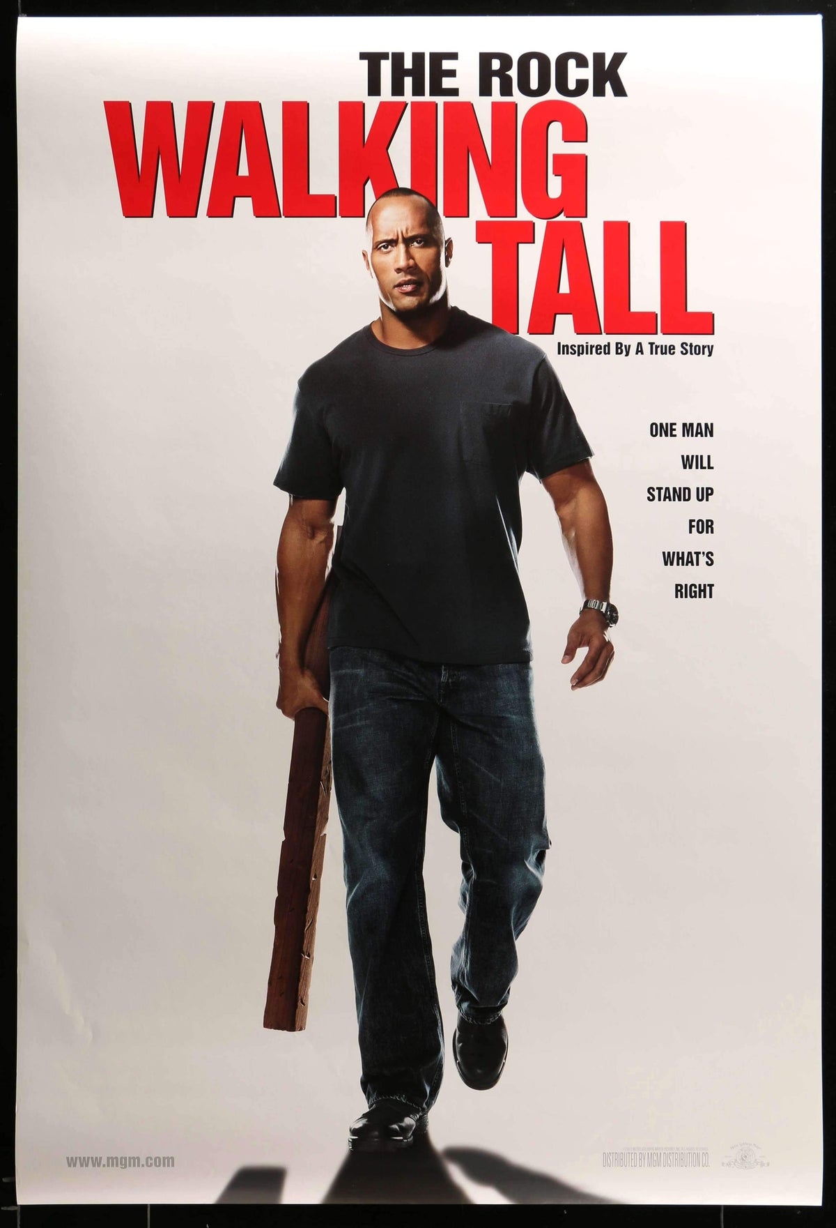 Walking Tall (2004) original movie poster for sale at Original Film Art