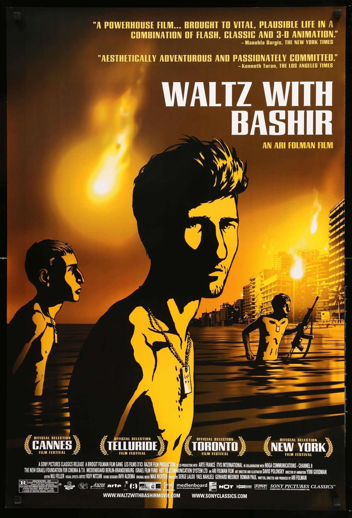 Waltz with Bashir (2008) original movie poster for sale at Original Film Art