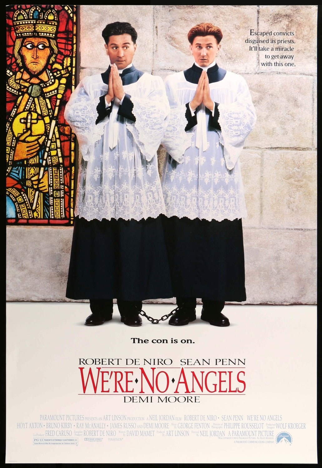We&#39;re No Angels (1989) original movie poster for sale at Original Film Art