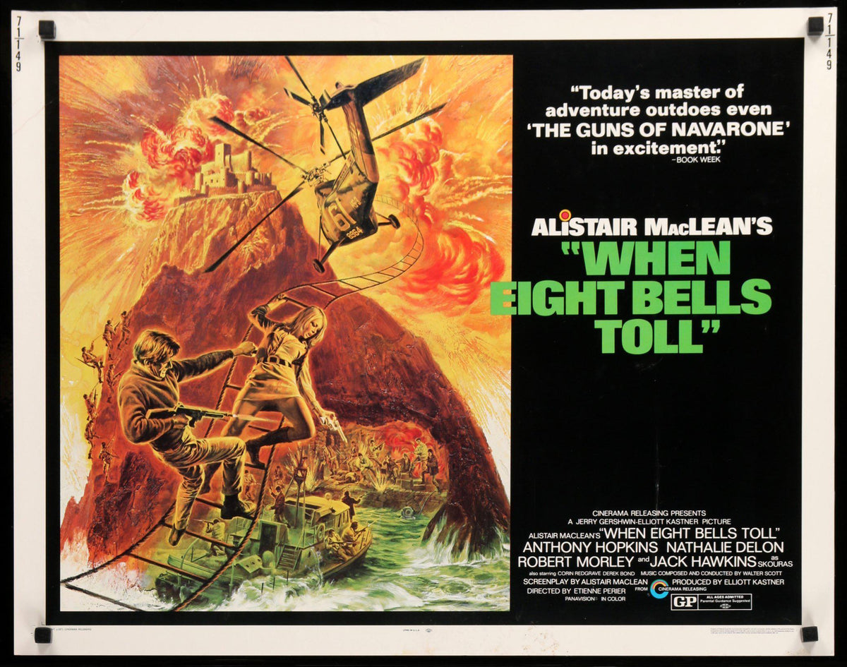 When Eight Bells Toll (1971) original movie poster for sale at Original Film Art - Vintage Movie Posters