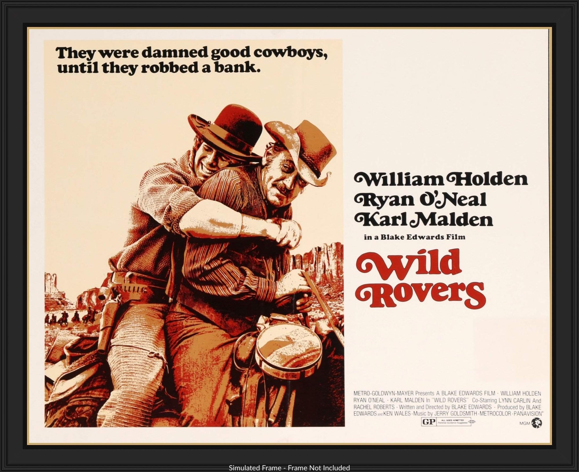 Wild Rovers (1971) original movie poster for sale at Original Film Art