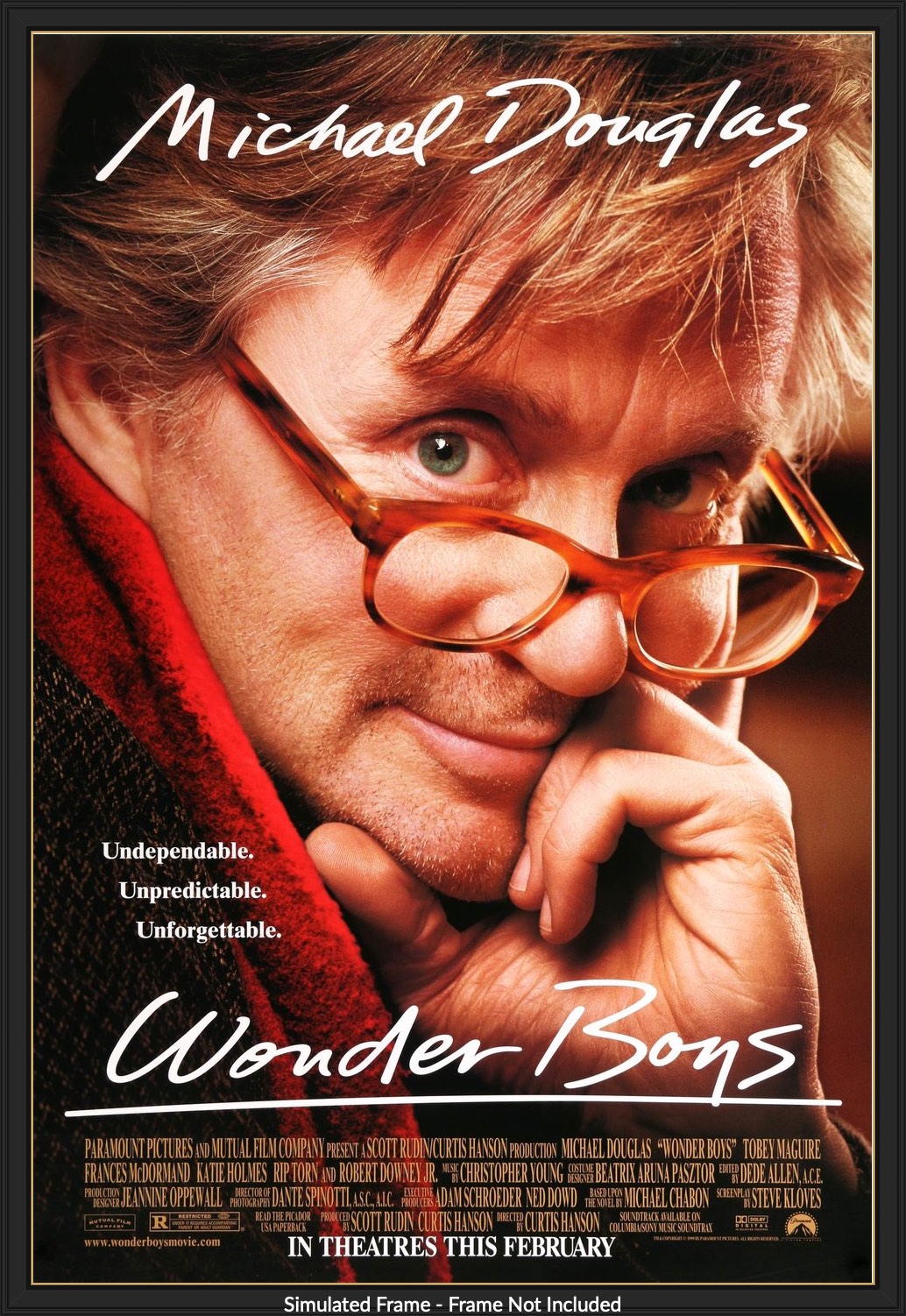 Wonder Boys (2000) original movie poster for sale at Original Film Art - Vintage Movie Posters