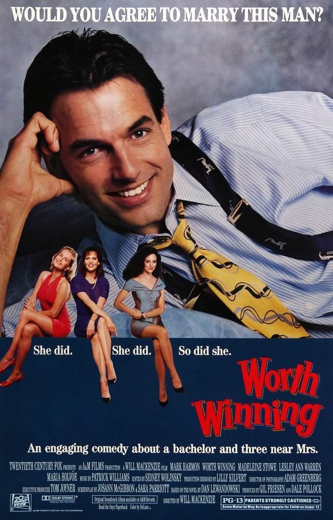 Worth Winning (1989) original movie poster for sale at Original Film Art - Vintage Movie Posters